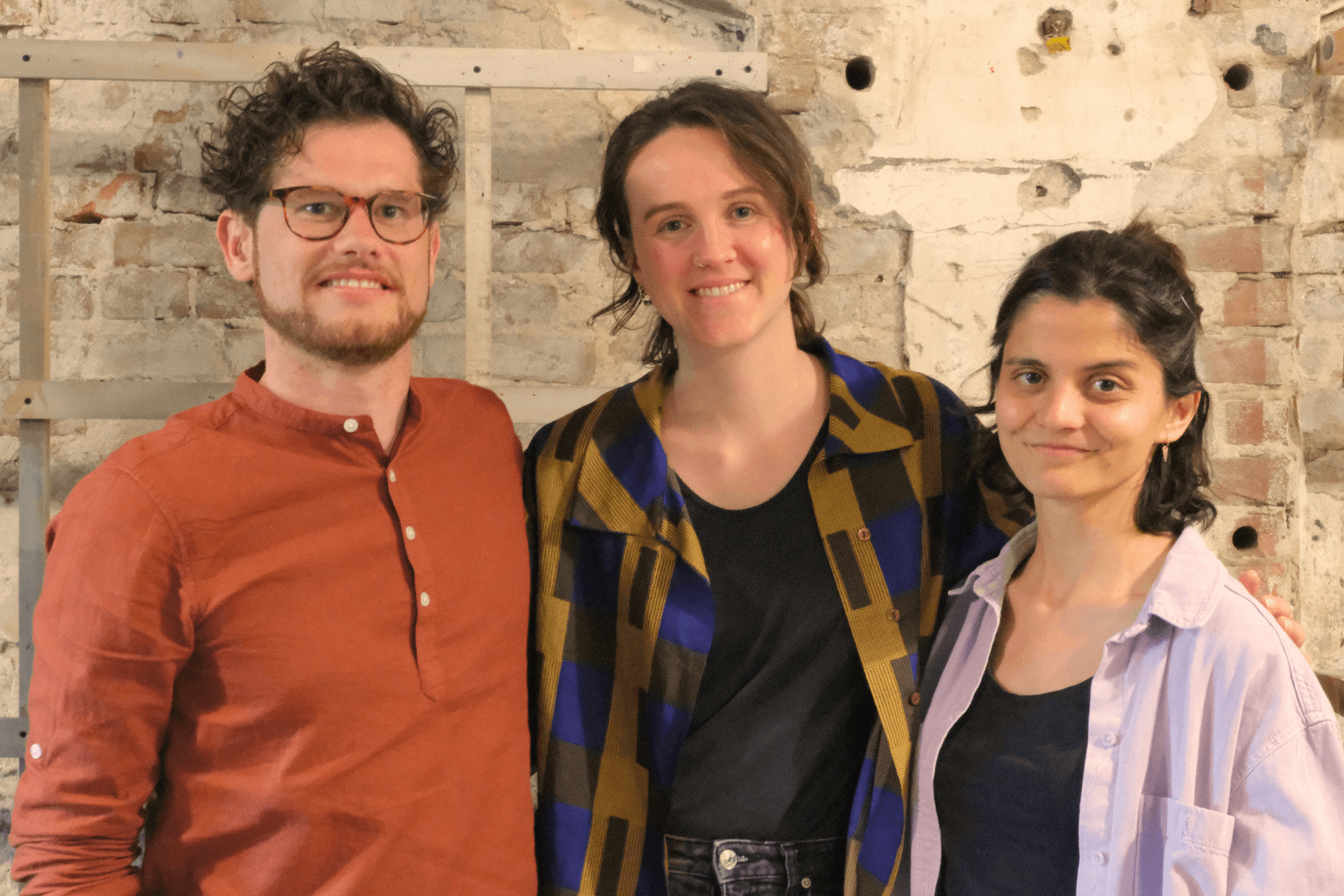 Boaz, Caroline en Alicia van Utrecht Doventheater