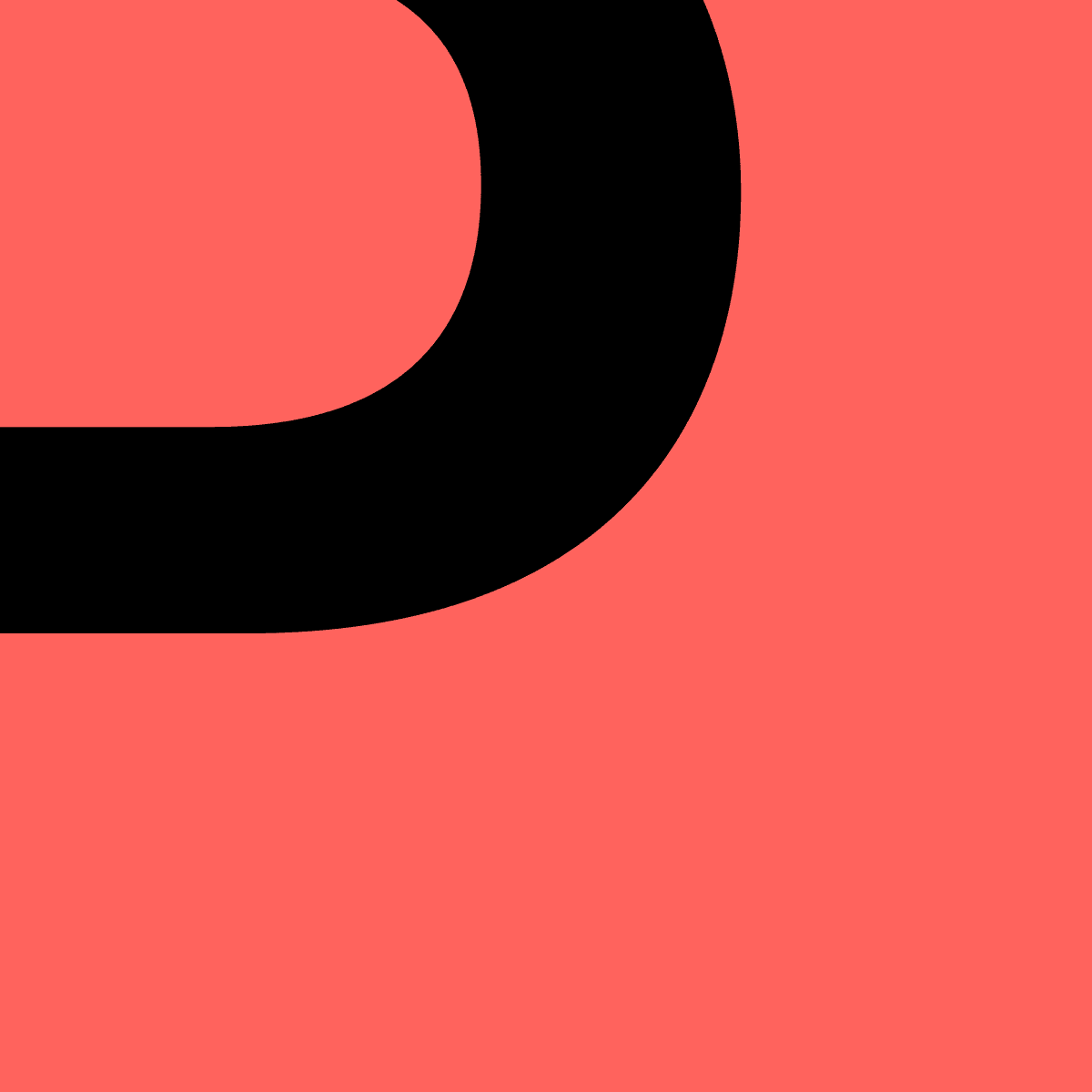 Uitsnede letter P