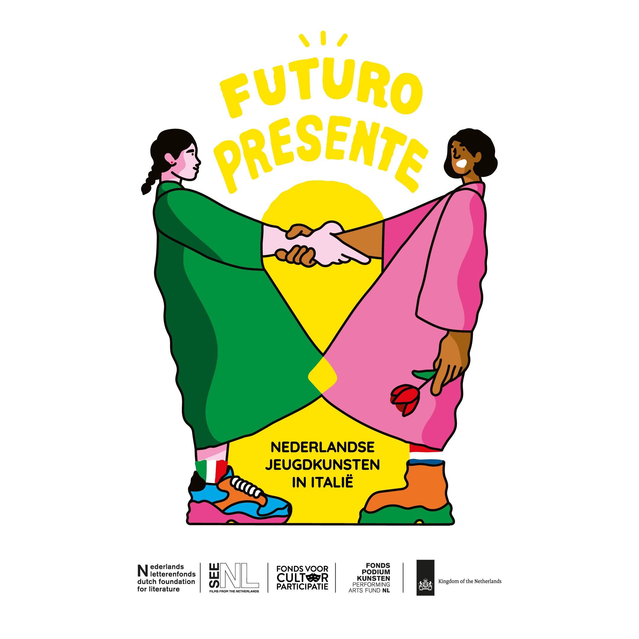 Logo Futuro presente, Nederlandse jeugdkunsten in Italië