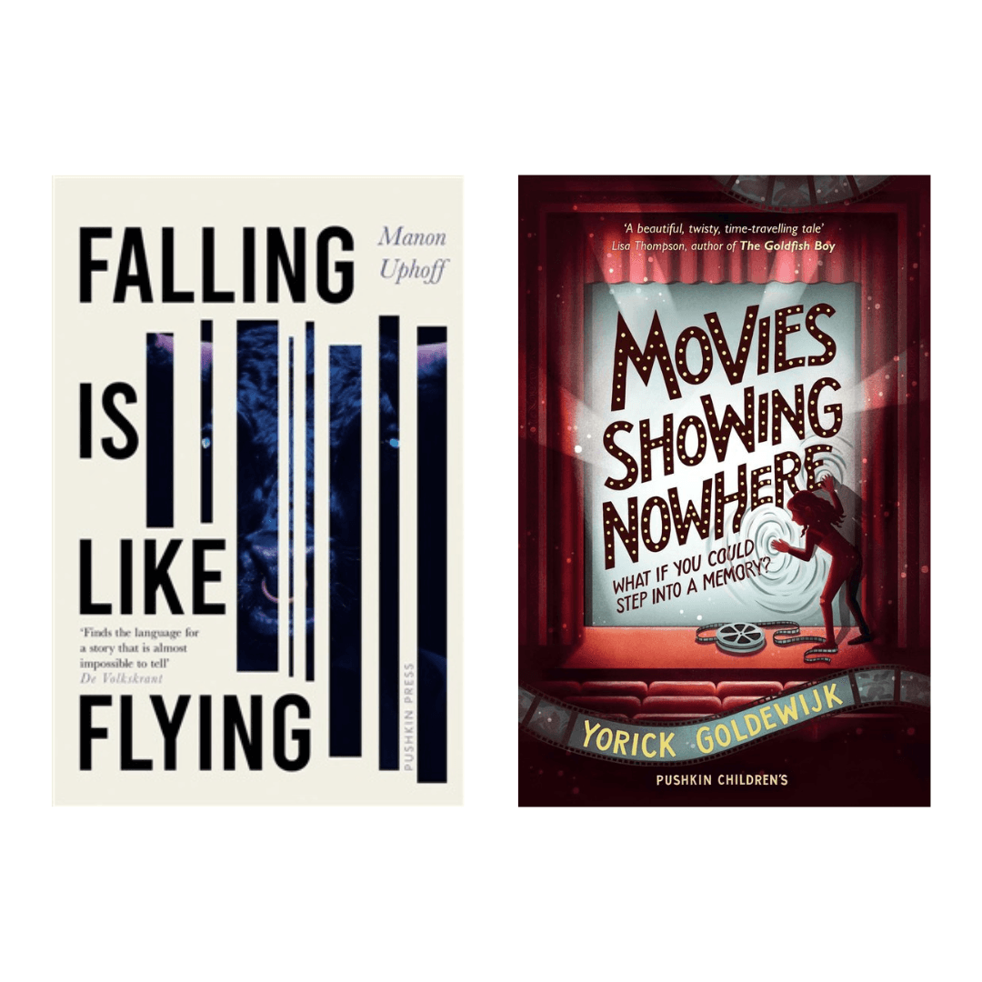Bookcover Falling is like Flying and Movies Showing Nowhere
