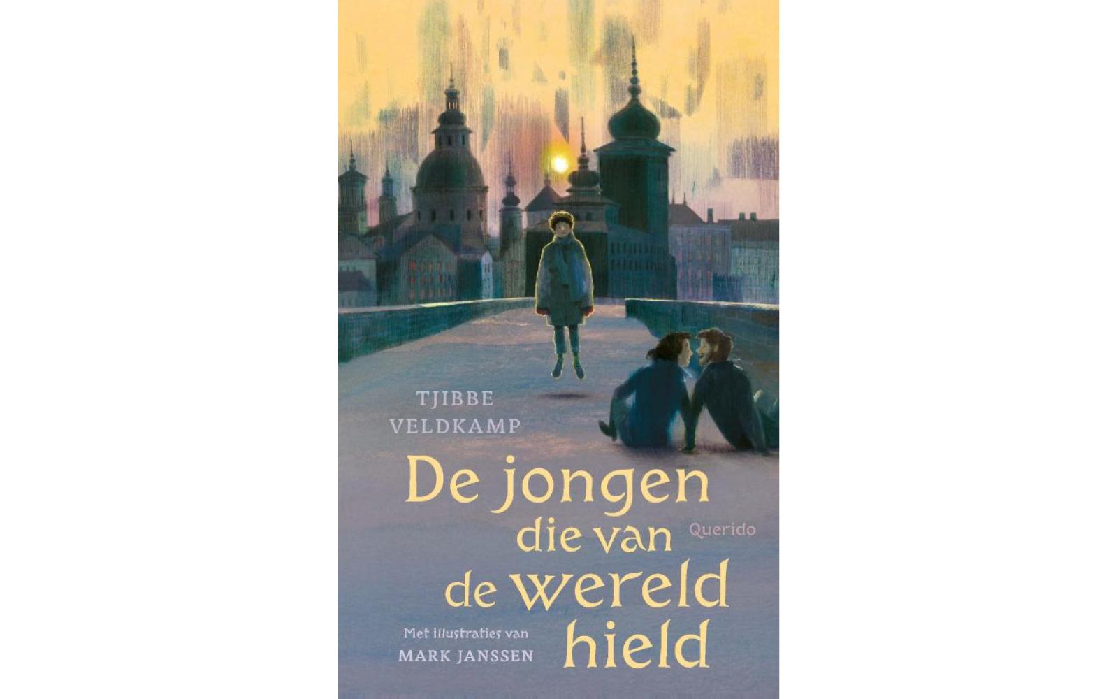 "Boekcover van de jongen die van de wereld hield"